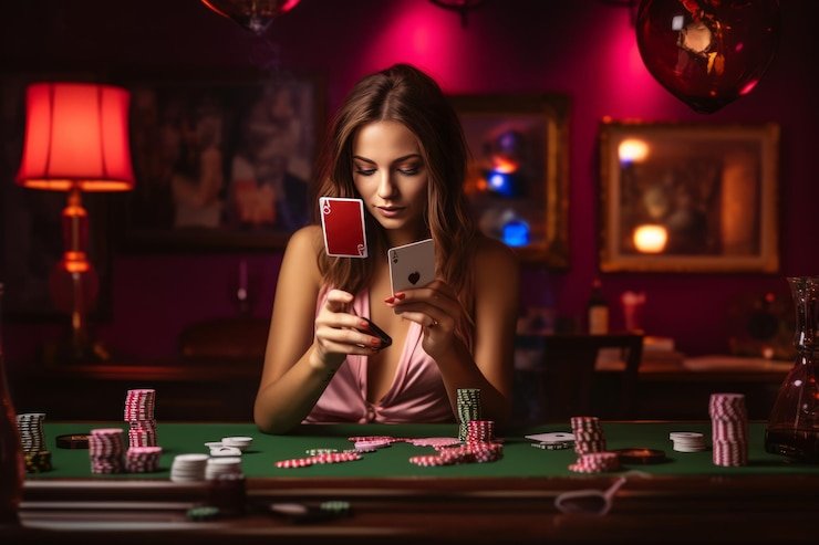 Studio produksi live roulette dwi 11 dengan multi-kamera HD dan dealer profesional
